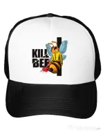 Sapca personalizata Kill bee Alb