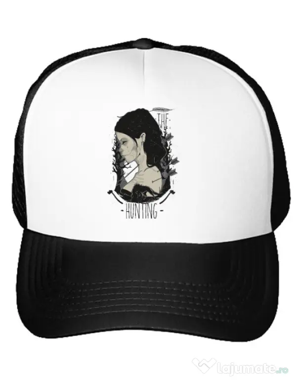 Sapca personalizata The hunting Alb