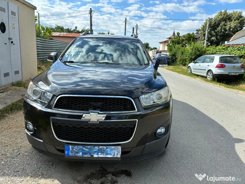 Chevrolet Captiva Cumparata de noua din 2013 din Romania, tetiere DVD, ITP 2027