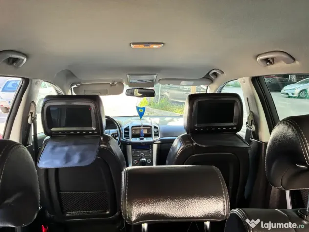 Chevrolet Captiva Cumparata de noua din 2013 din Romania, tetiere DVD, ITP 2027
