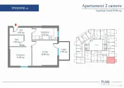 Militari-Metrou Preciziei 2 Camere | 55.9 mp | Bloc Nou |...
