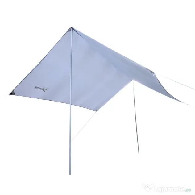 Outsunny Cort de Plajă Portabil Dublu cu Protecție UV și Geantă de Transport, 3x3 m, Alb | Aosom Romania