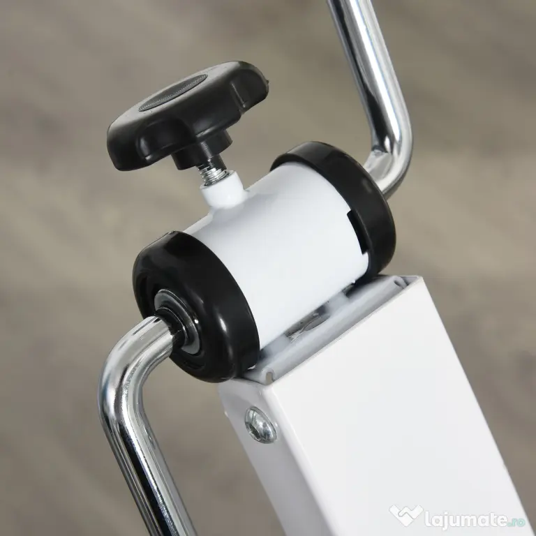 bicicleta fitness, cu pedale, reglabila, cu 6 niveluri, HOMCOM Pedale Picioare si Brate Manual | Aosom Romania