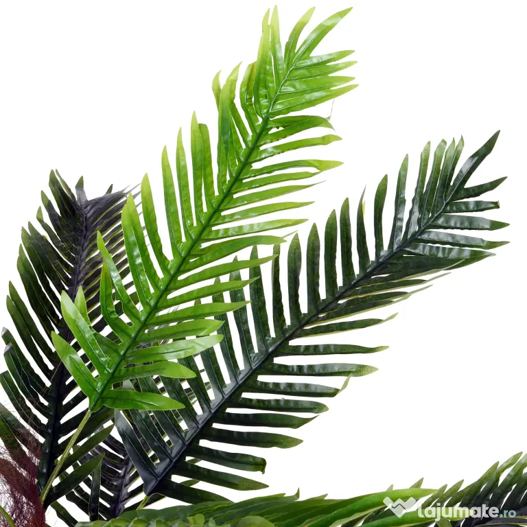 Outsunny Planta Artificiala Palmier Cycas 123cm