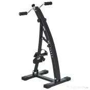HOMCOM Bicicleta de Fitness din Otel cu Ecran LED Inaltime si Rezistenta Reglabile Neagra 