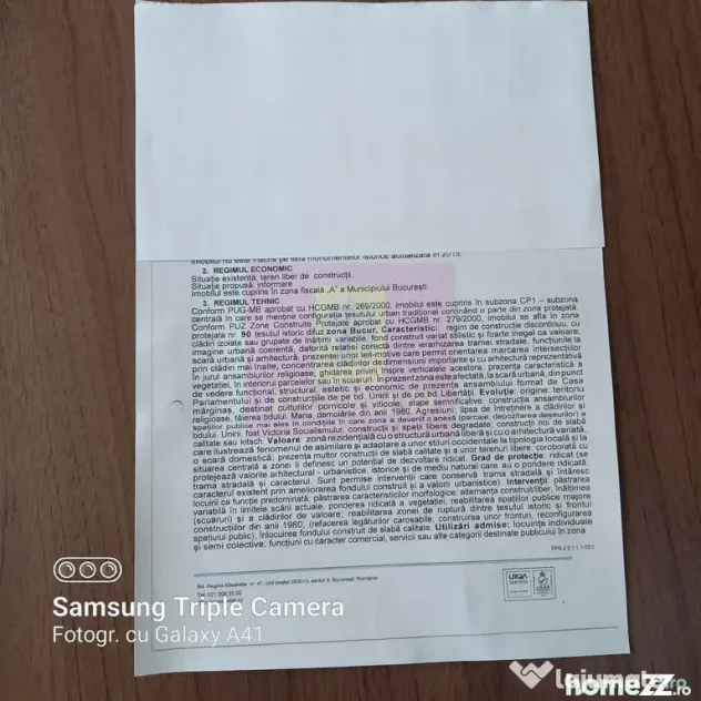 Vanzare teren Unirii-Pata Constitutiei - Bucuresti (Bucuresti-Ilfov)