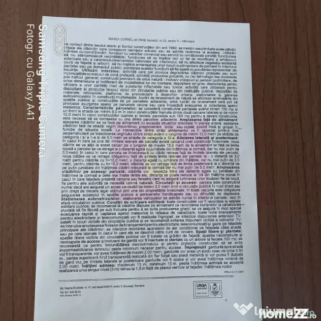 Vanzare teren Unirii-Pata Constitutiei - Bucuresti (Bucuresti-Ilfov)
