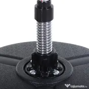 Homcom Punching Ball – Sac de Box Sol Reglabil cu Manusi Incluse 