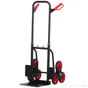 Durhand Carucior Marfa Pliabil – 6 Roti pentru Scari, 150 kg 