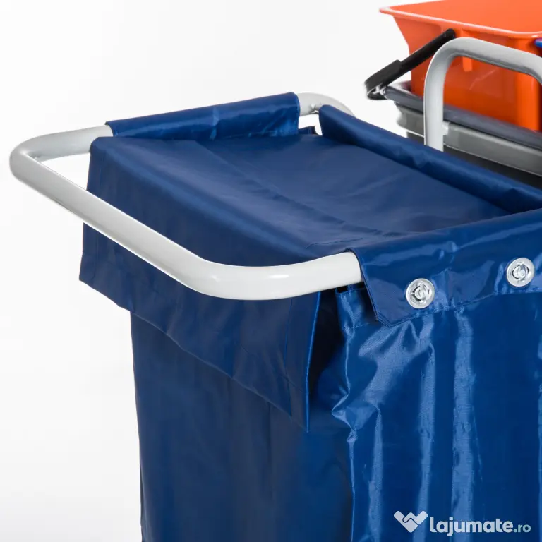 HOMCOM carucior curatenie, 4 galeti, 118×73×103 cm | Aosom Romania