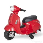 Homcom Motocicleta Copii Vespa 6V – Faruri, Claxon & Design Autentic