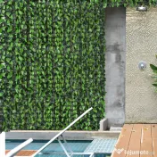 Outsunny Gard Viu Artificial Premium, Rolă Mereu Verde pentru Gard și Balcon, 1x3m 