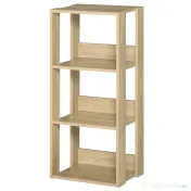 Biblioteca din lemn cu 3 rafturi, 40x29.2x87.9cm HOMCOM | Aosom RO