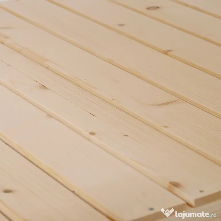 Outsunny Pat de Gradină pentru Flori, Ridicat, cu Husă de Protecție, 91x91x81 cm, Design din Lemn Natural | Aosom Romania