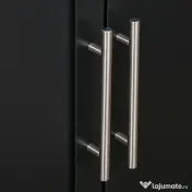 HOMCOM Cărucior Bucătărie cu Sertar și Dulapior, 4 Roți Ușor de Manevrat, Spațiu Depozitare, Design Modern | Aosom Romania 