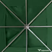Outsunny Acoperis de Schimb 3x3m, Prelata de Schimb pentru Foisor de Gradina din Poliester cu  Orificiu de Ventilatie, Verde | AOSOM RO 
