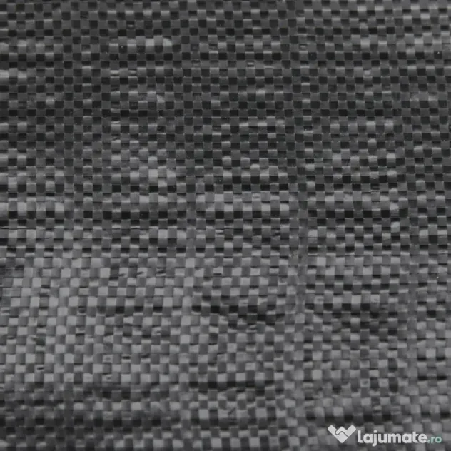 Outsunny Folie Neagră de Mulci 50x2m, Protecție UV, pentru Grădină, Sera, Drenaj Eficient | Aosom Romania