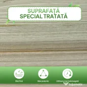 Outsunny Jardiniera Inaltata din Lemn cu Picioare si Polita Inferioara pentru Gradina si Balcon 91x51x76cm 