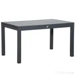 Masa de Gradina Extensibila Outsunny pentru 8-10 Persoane cu Structura din Aluminiu, 135-270x90x75cm, Gri | Aosom Romania