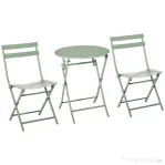 Outsunny Set Gradina 3 Piese – Pliabil, Verde