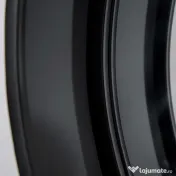 HOMCOM Oglindă Decorativă Rotundă cu Sertar, Cadru Metal și MDF, Ø61cm, Negru, pentru Living și Dormitor | Aosom Romania 