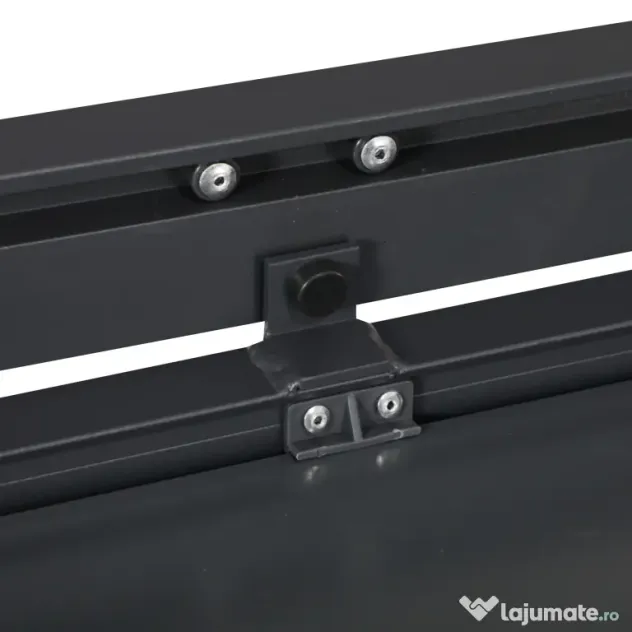 Outsunny Set de 7 Piese de Grădină din Aluminiu cu Masă Extensibilă și 6 Scaune cu Șezut din Plasă Respirabilă, 210x90x75 cm, Gri | Aosom Romania
