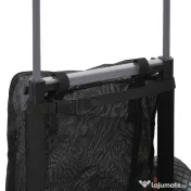 SPORTNOW Cărucior Plajă Pliabil, Aluminiu, Roti Mari 30cm, Ideal pentru Orice Teren, Ușor de Folosit | Aosom Romania