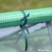Outsunny Seră de Grădină din Oțel cu Înveliș din PE, Uși Rulante și Ferestre pentru Cultivare, 180x140x80 cm, Verde | Aosom Romania 