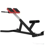 SPORTNOW Scaun Roman Reglabil pe Înălțime cu Tapițerie Groasă, din Oțel și PU, 126x70x67-84 cm, Negru