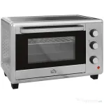 HOMCOM Mini Cuptor Electric cu Convectie 30L pentru Bucătărie Blat Temperatură Ajustabilă 1600W Accesorii Incluse | Aosom Romania
