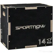 SPORTNOW Cutie Plyo 3în1 Lemn Antiderapant | Aosom Romania
