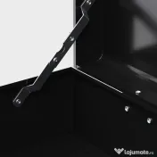 HOMCOM Ladă pentru Unelte cu 6 Sertare și Încuietoare, 60x26x34 cm, Negru | Aosom Romania 