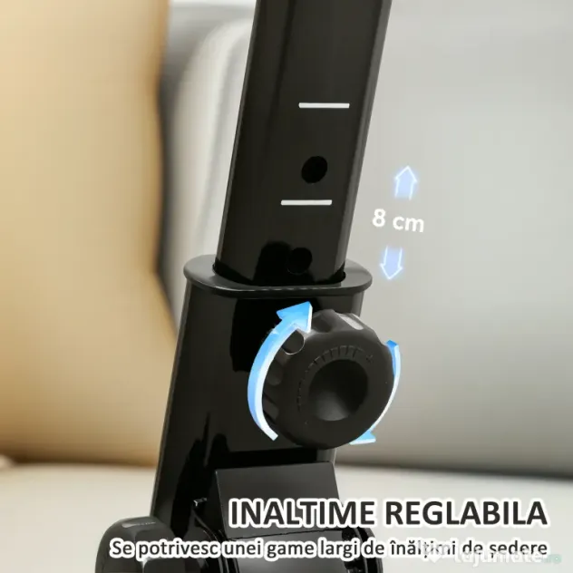 SPORTNOW Bicicletă de Reabilitare Pliabilă cu Ecran LCD și Ghidon Reglabil | Aosom Romania