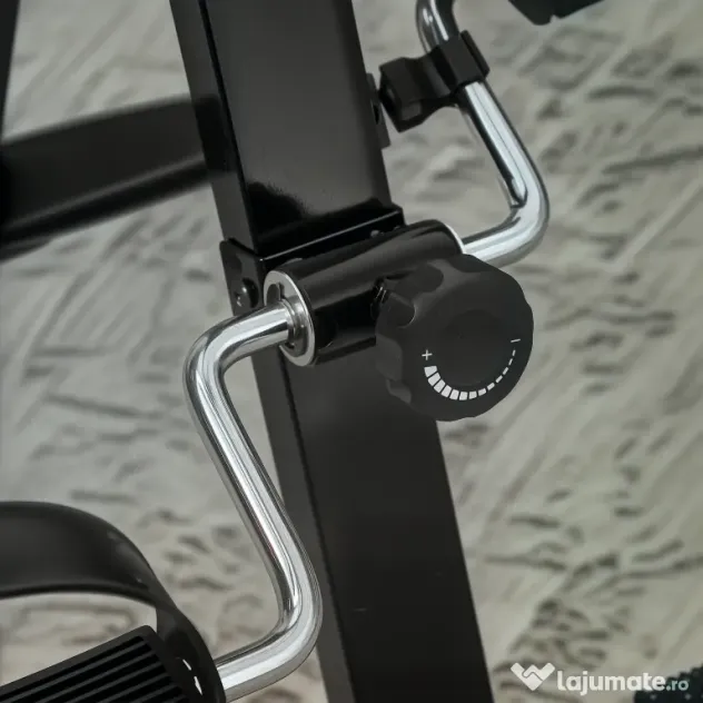 SPORTNOW Bicicletă de Reabilitare Pliabilă cu Ecran LCD și Ghidon Reglabil | Aosom Romania
