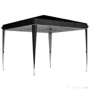 Outsunny Pavilion Pliabil cu Înălțime Reglabilă și Geantă de Transport, 300x300x273 cm, Negru | Aosom Romania 