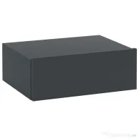 HOMCOM Noptieră Suspendată cu Sertar din PAL, 40x30x15 cm, Negru | Aosom Romania
