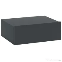 HOMCOM Noptieră Suspendată cu Sertar din PAL, 40x30x15 cm, Negru | Aosom Romania