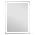 HOMCOM Oglindă Baie LED Touch cu lumină reglabilă, 3 temperaturi și funcție anti-aburire, 70x90 cm