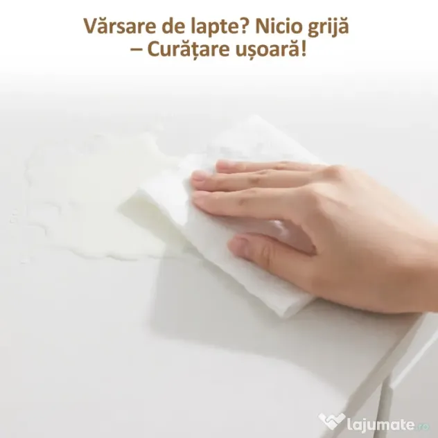 HOMCOM Mobilier de Bucătărie cu Sertar și 2 Dulapuri cu Rafturi Reglabile Alb | Aosom Romania