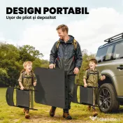 Outsunny măsuțe pentru plajă ușoare mobilier de camping bucătărie plastic pop pliabil pentru banchete | Aosom Romania