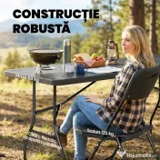 Outsunny măsuțe pentru plajă ușoare mobilier de camping bucătărie plastic pop pliabil pentru banchete | Aosom Romania