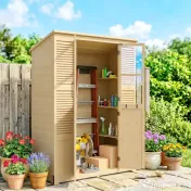 Outsunny magazie debara spațiu depozitare unelte dulap exterior | Aosom Romania 