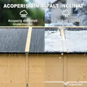 Outsunny magazie debara spațiu depozitare unelte dulap exterior | Aosom Romania 