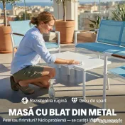 Outsunny canapele terasă relax metal | Aosom Romania