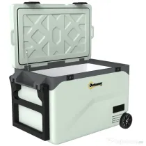 Outsunny Frigider Portabil 42,5L cu Compresor și Control prin Aplicație, -20℃ la 20℃