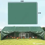 Outsunny prelată cerată cu ochiuri | Aosom Romania 