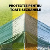 Outsunny prelată cerată cu ochiuri | Aosom Romania 
