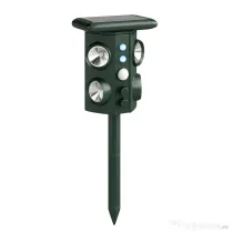 Outsunny Dispozitiv de Alungare a Animalelor, Repelent Ultrasonic | Aosom Romania