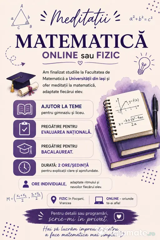 Meditații Matematică