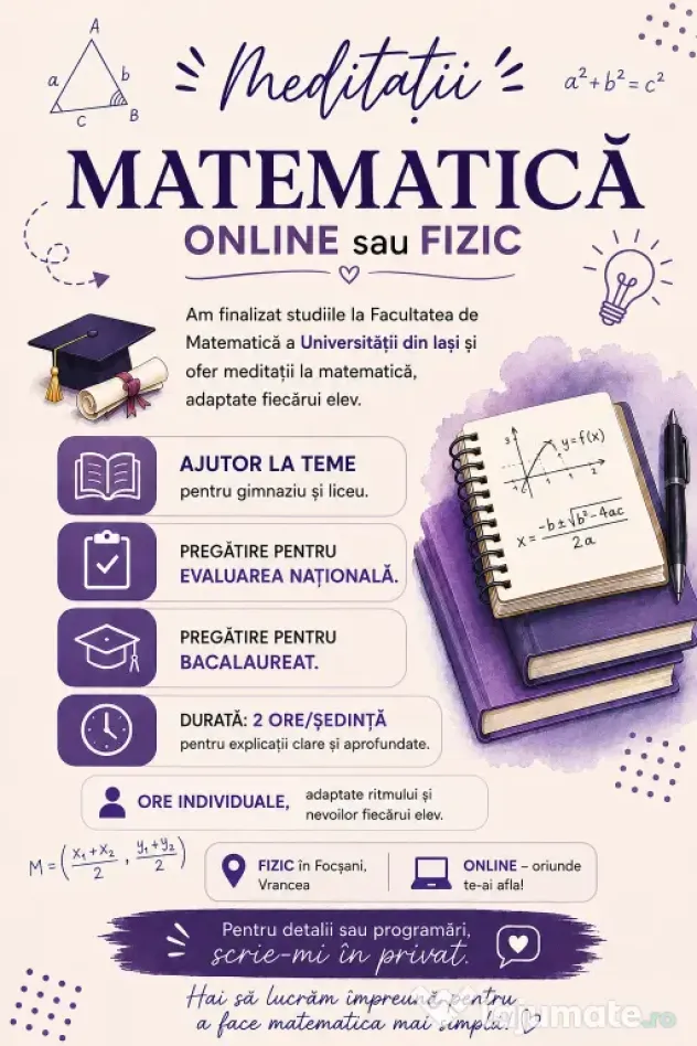 Meditații Matematică